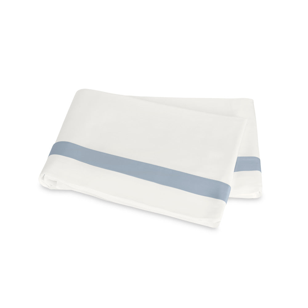 Ambrose Flat Sheet Bone & Hazy Blue 