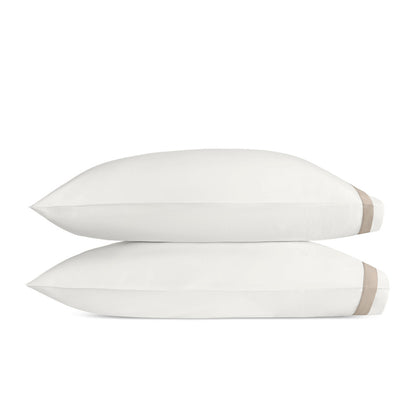 Ambrose Pillowcase Pair Bone & Khaki 