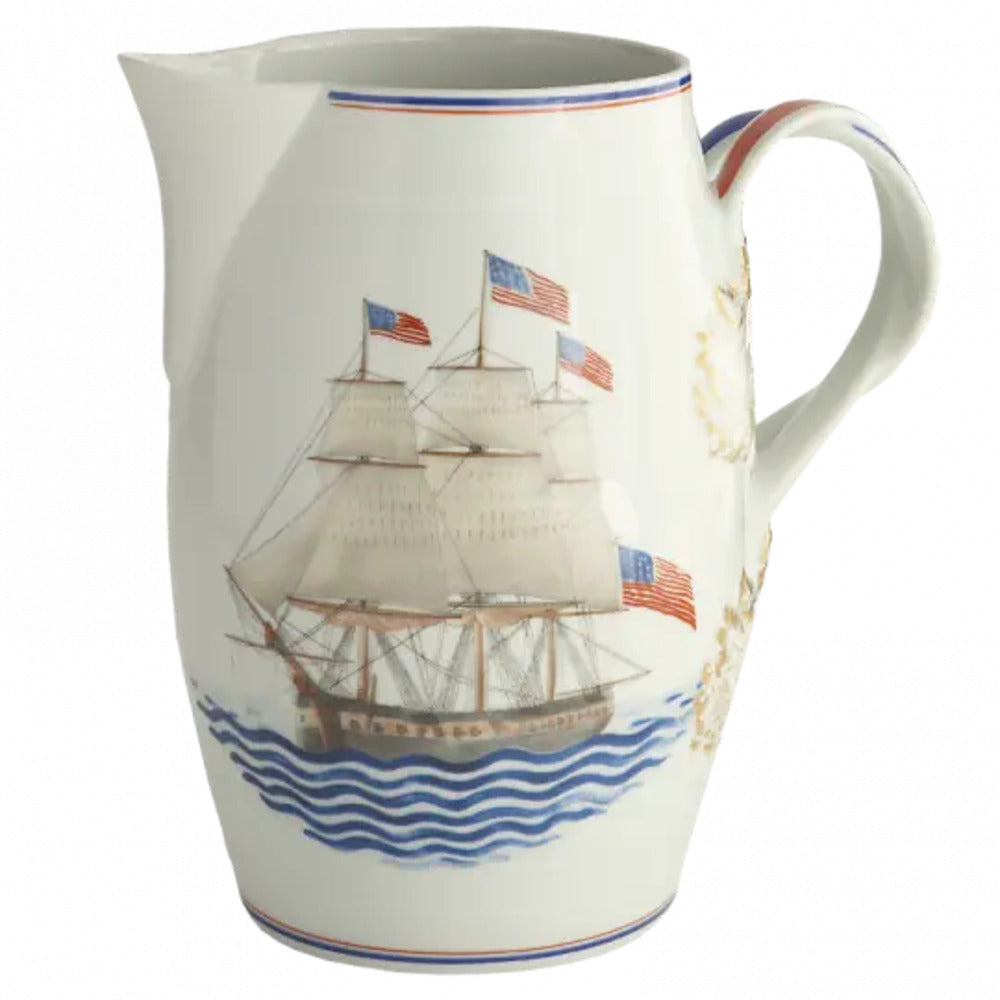 American Ship Open Cider Jug, USS Constitution by Mottahedeh