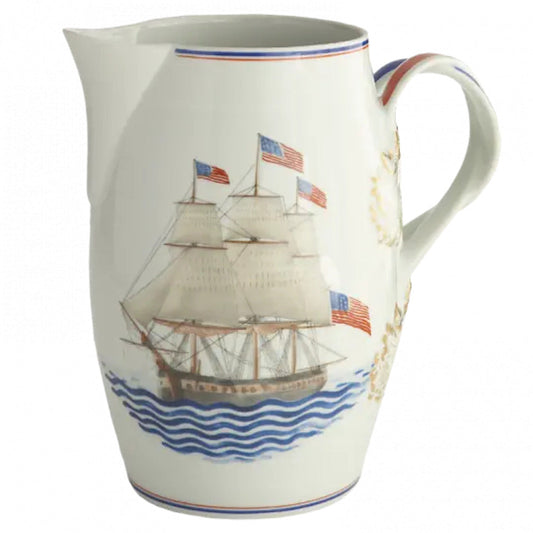 American Ship Open Cider Jug, USS Constitution by Mottahedeh