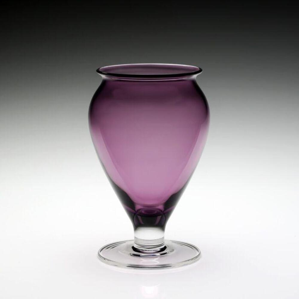 Amethyst Footed Vase by William Yeoward 1