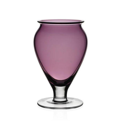 Amethyst Footed Vase by William Yeoward 