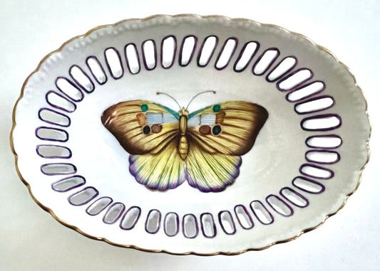 AN37 - Oval Pierced Dish by Anna Weatherley