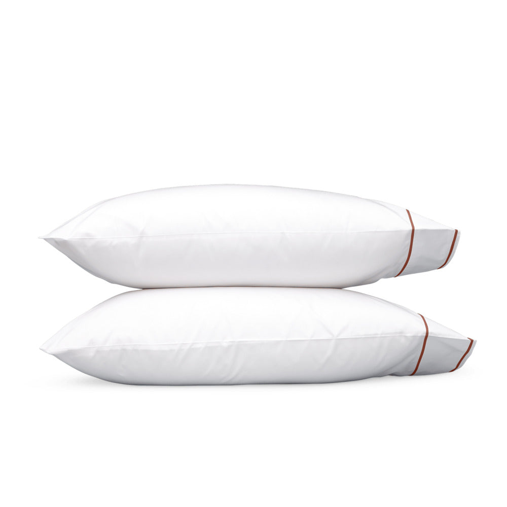 Ansonia Pillowcase Pair Carnelian 