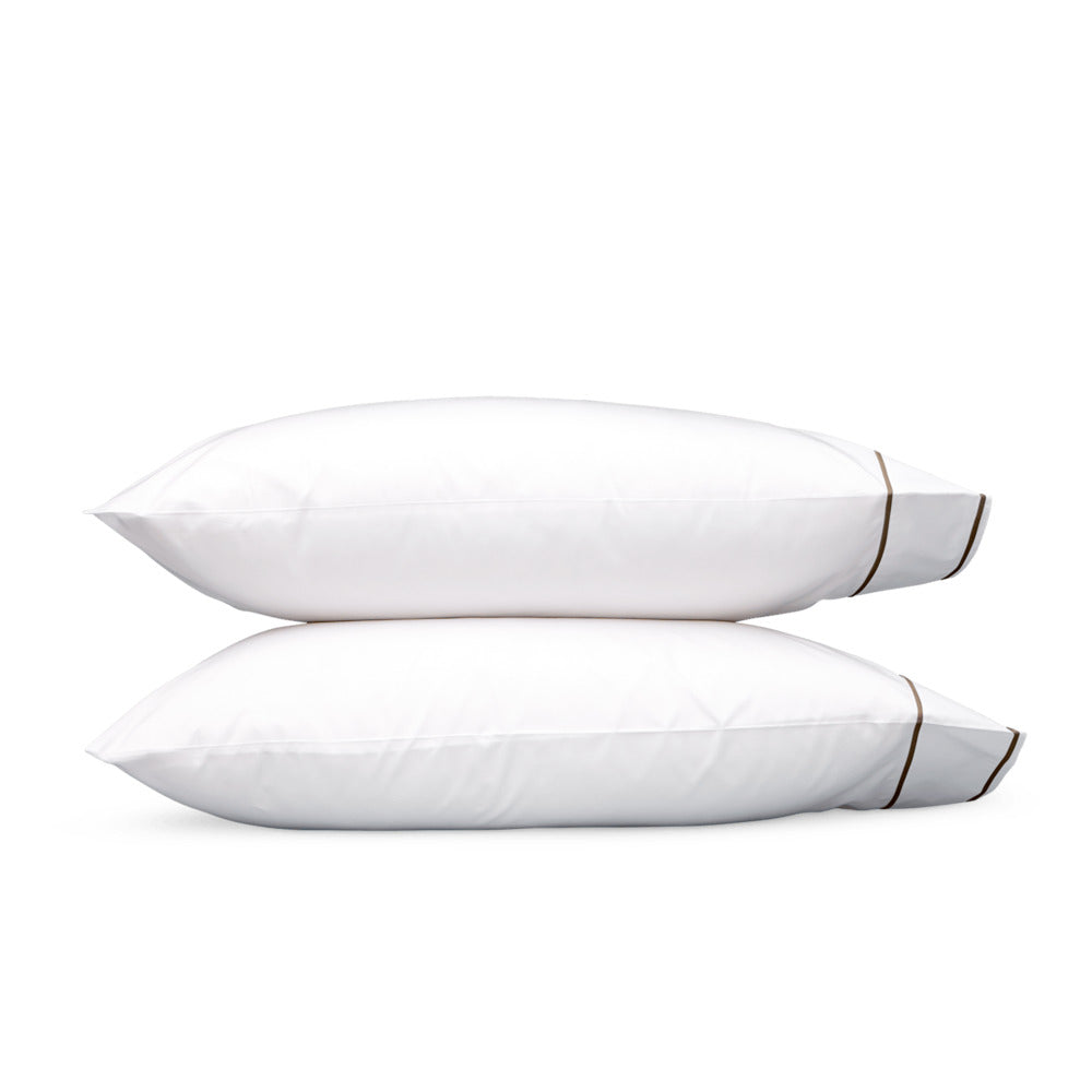 Ansonia Pillowcase Pair Mocha 