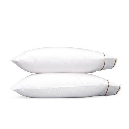 Ansonia Pillowcase Pair Pecan 