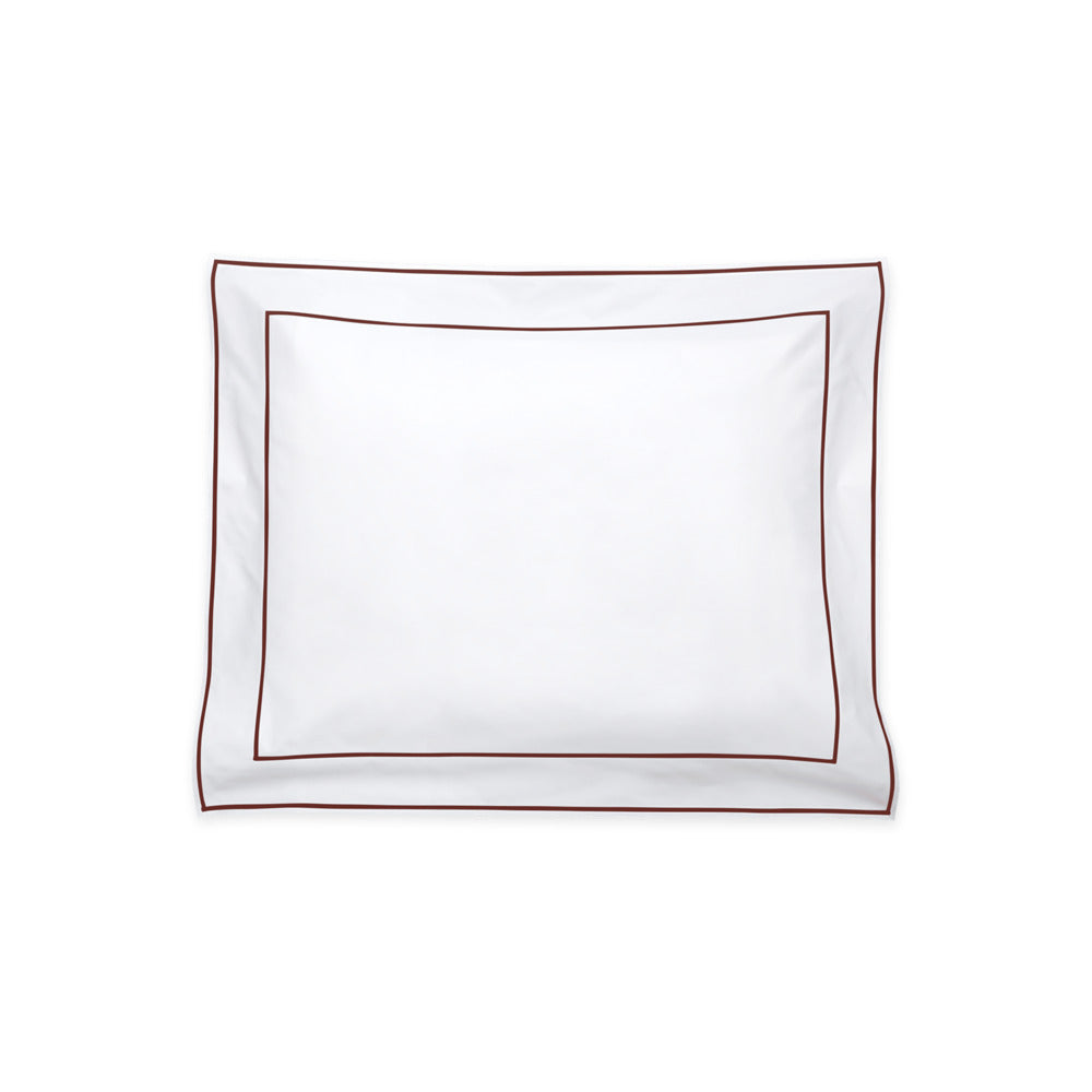 Ansonia Sham Crimson Euro 