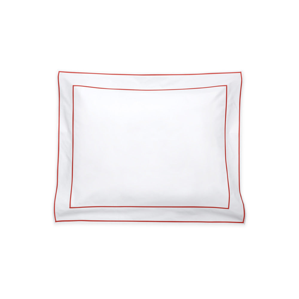 Ansonia Sham Red Euro 