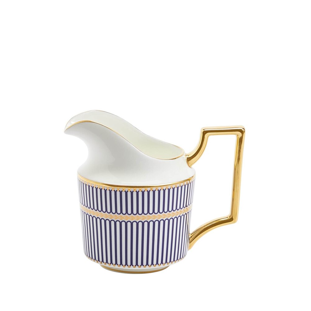 Anthemion Blue Milk / Cream Jug by Wedgwood