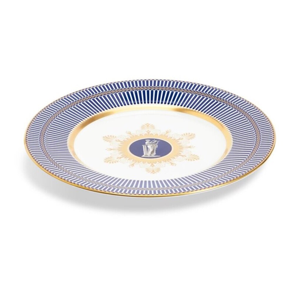 Anthemion Blue Side Plate 23 cm by Wedgwood Additional Image - 4