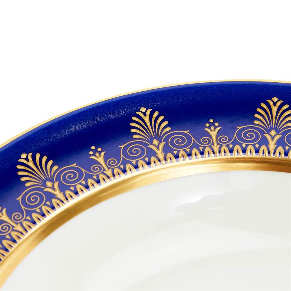 Anthemion Blue Soup Bowl 23 cm by Wedgwood Additional Image - 1