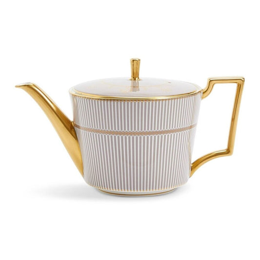 Anthemion Grey Teapot 1L by Wedgwood