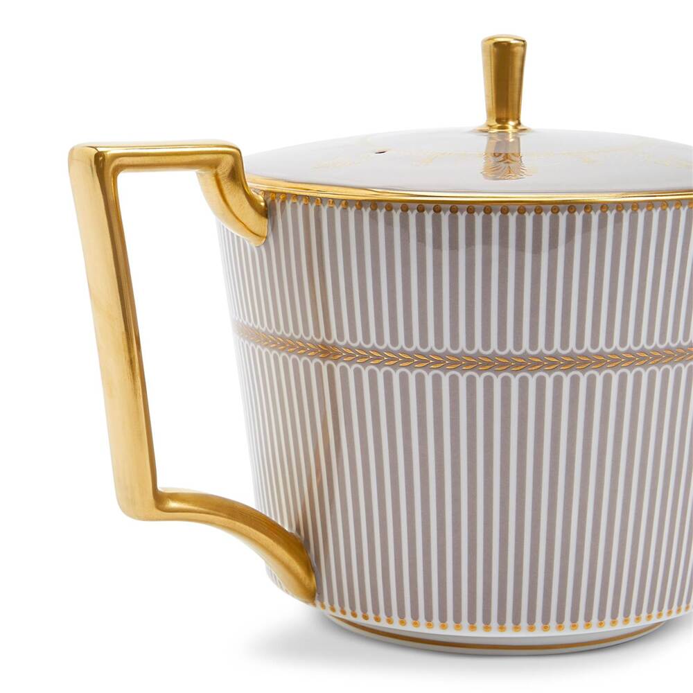 Anthemion Grey Teapot 1L by Wedgwood Additional Image - 2