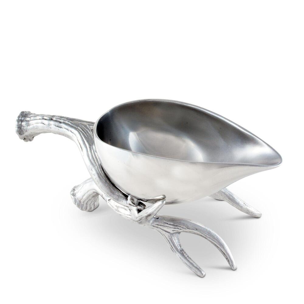 Antler Gravy Boat by Arthur Court Designs