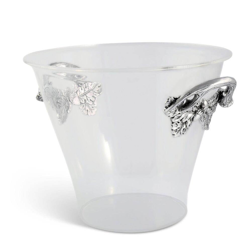 Antler Handle Acrylic Ice Bucket by Arthur Court Designs 1