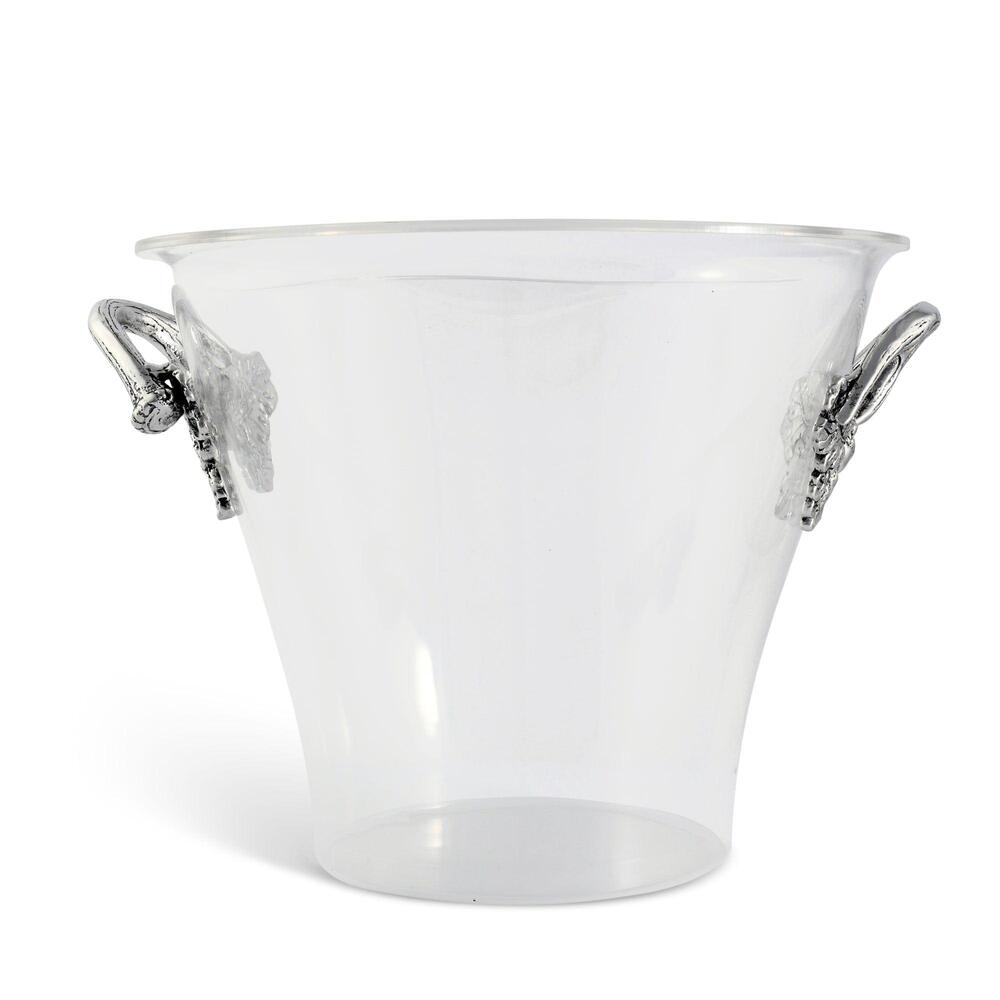 Antler Handle Acrylic Ice Bucket by Arthur Court Designs 2