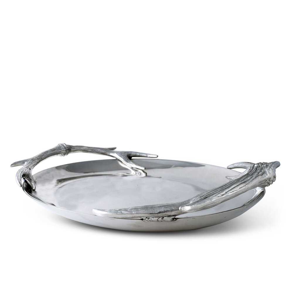 Antler Oval Platter by Arthur Court Designs Additional Image -2