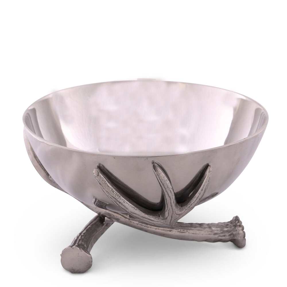 Antler Pedestal Bowl by Arthur Court Designs
