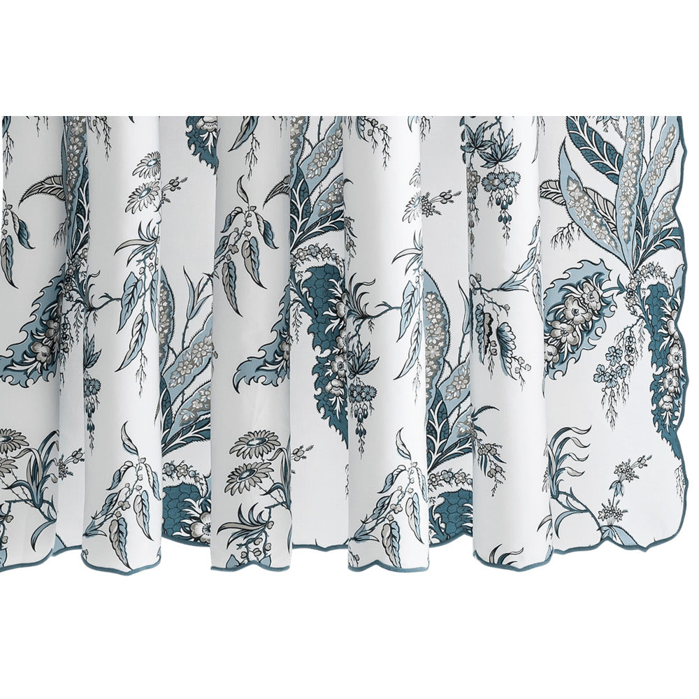 Apolline 72" W x 72" L Shower Curtain Mediterranean 