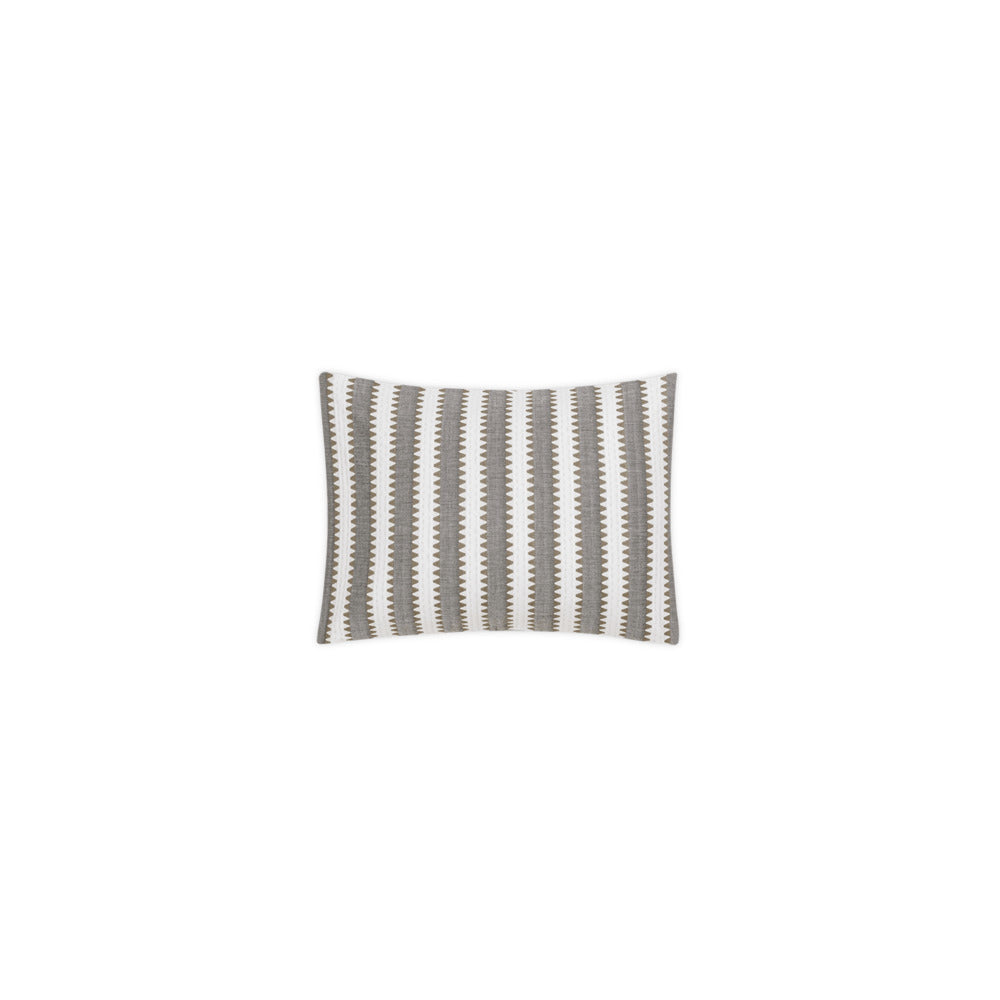 Apollo Stripe Matelasse Sham Comet Boudoir 