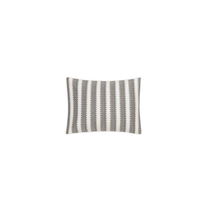 Apollo Stripe Matelasse Sham Comet Boudoir 