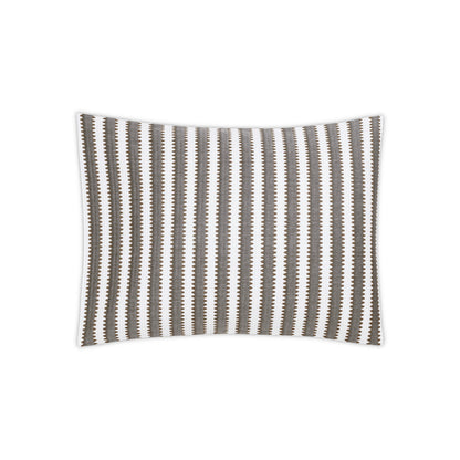 Apollo Stripe Matelasse Sham Comet Standard 