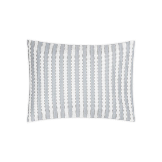 Apollo Stripe Matelasse Sham Dove Standard 