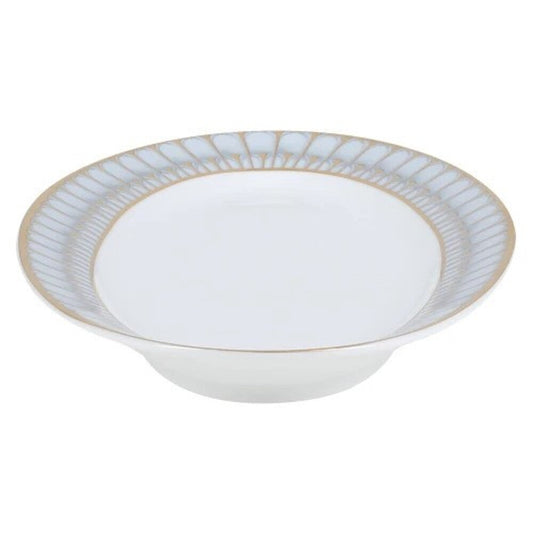 Arcades Grey & Gold Relish / Sauce Boat Dish by Philippe Deshoulieres