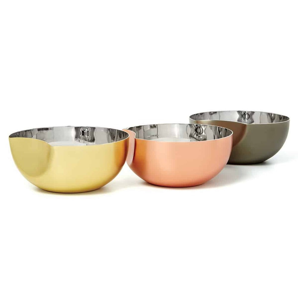 Arroyo Three Color Interlocking Bowls by Mary Jurek Design Additional Image -2