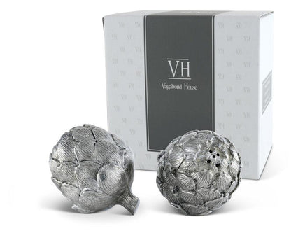 Artichoke Salt & Pepper Set by Vagabond House 6