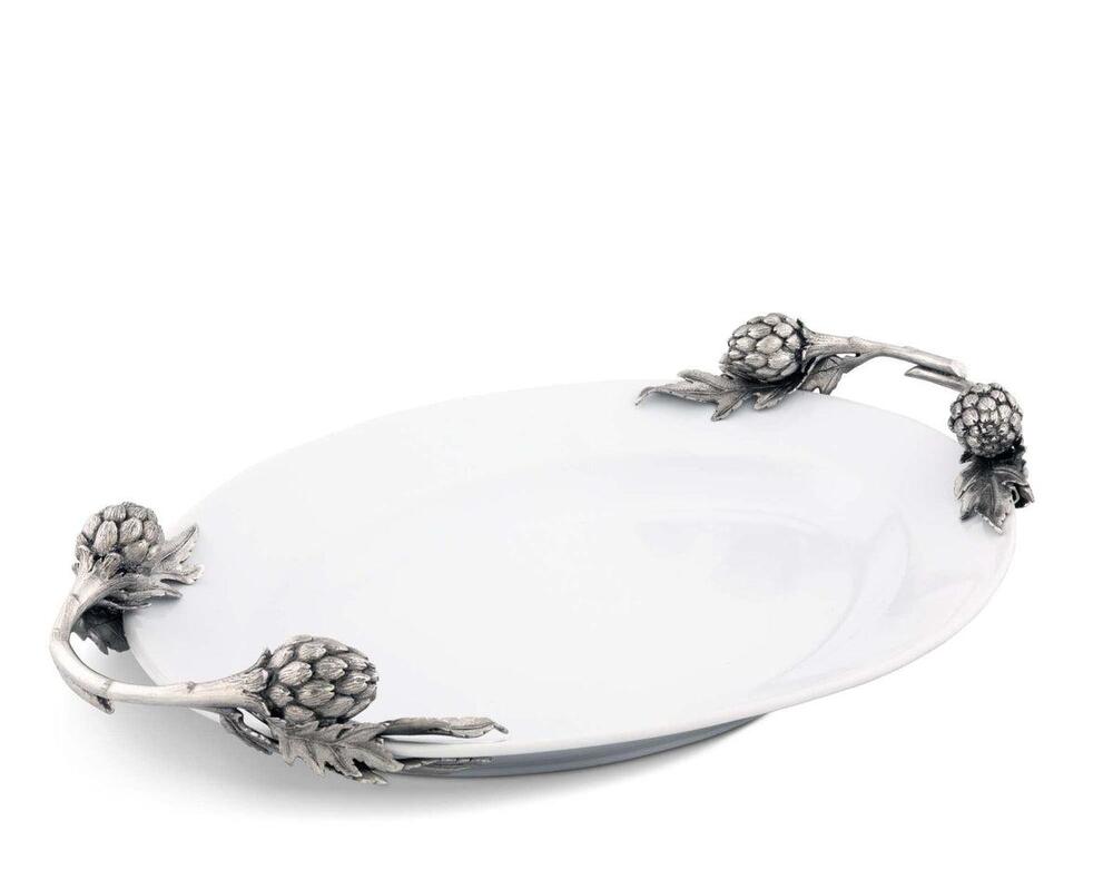 Vagabond House Farmer's Market Artichoke Serving Tray - Thumbnail 4