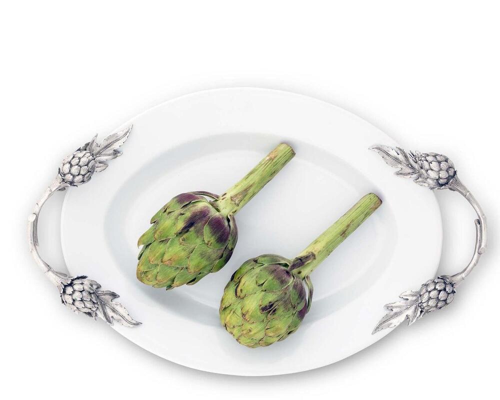 Vagabond House Farmer's Market Artichoke Serving Tray - Thumbnail 5