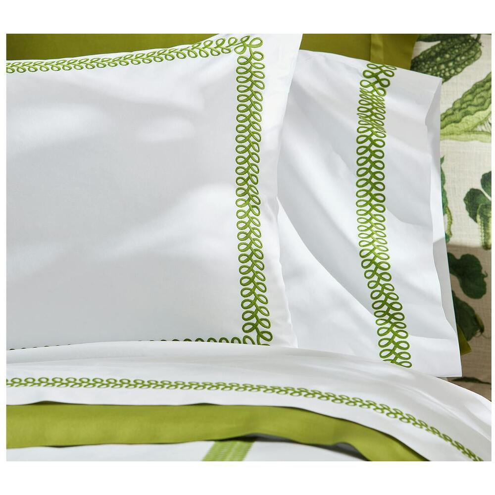 Astor Braid Flat Sheet Grass 3
