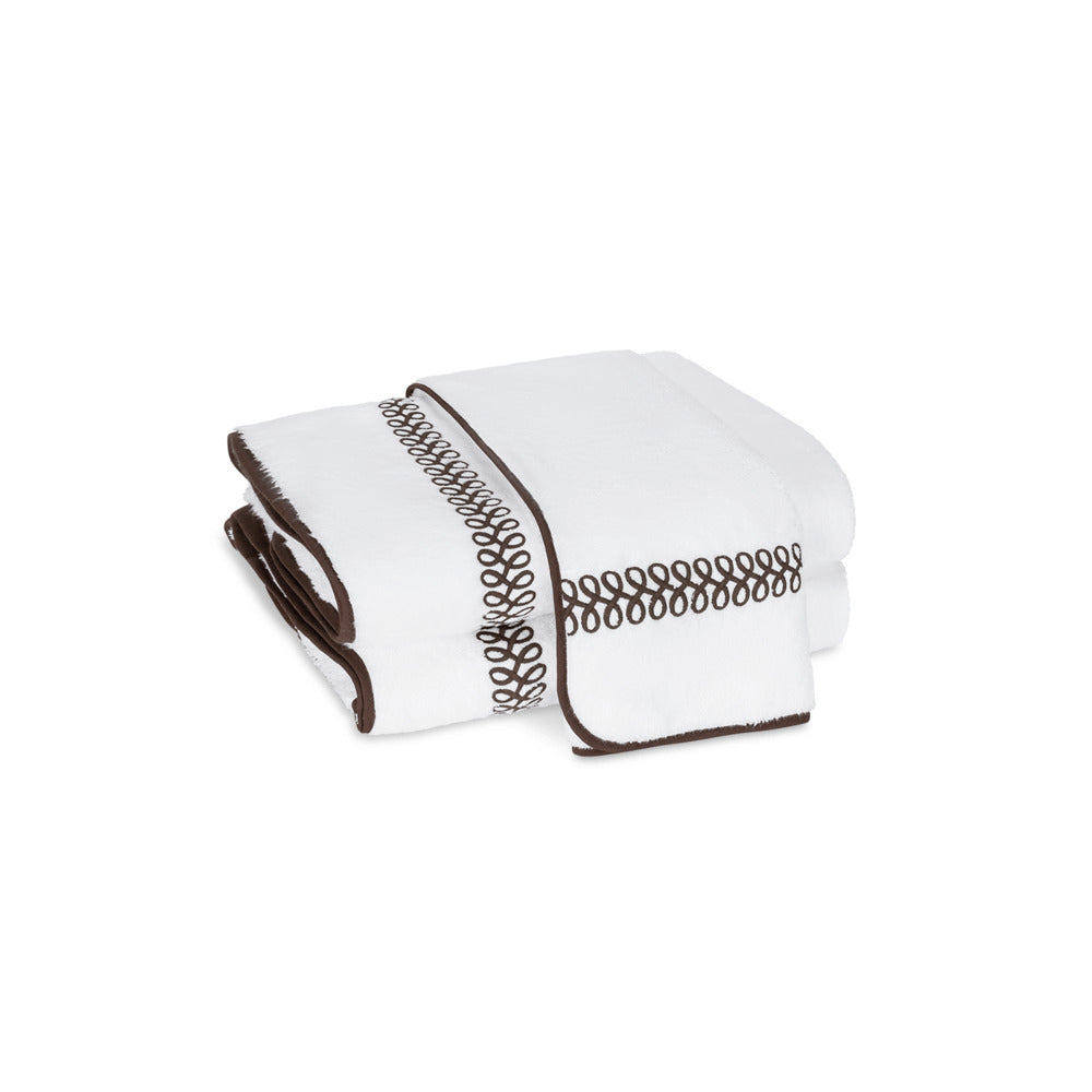 Astor Braid Hand Towel Mocha 