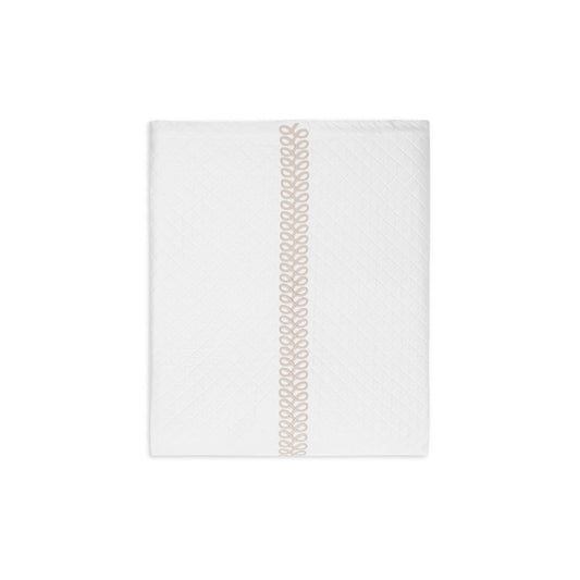 Astor Braid Matelasse Coverlet Dune 