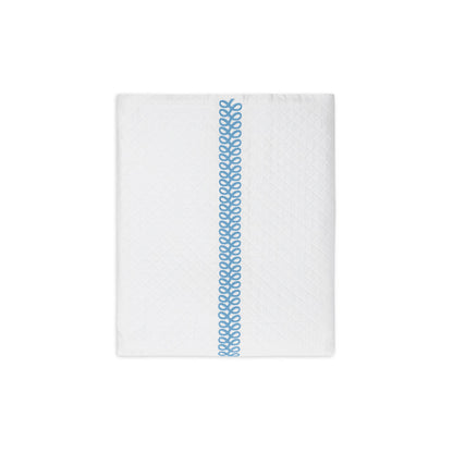 Astor Braid Matelasse Coverlet Sky 