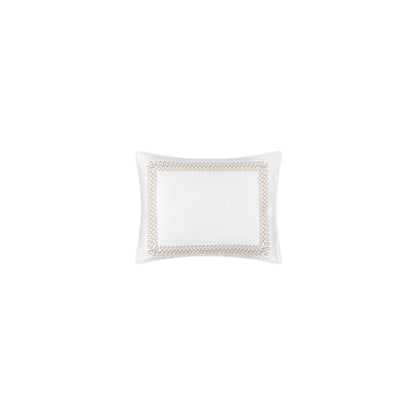 Astor Braid Matelasse Sham Dune Boudoir 
