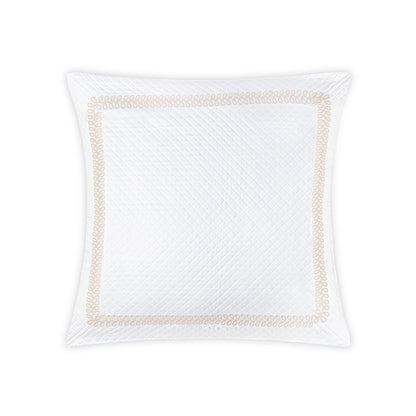 Astor Braid Matelasse Sham Dune Euro 