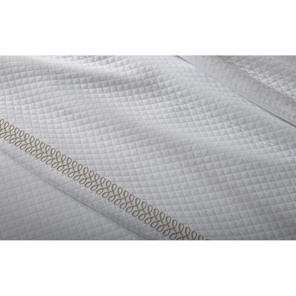 Astor Braid Matelasse Sham Dune Standard 5
