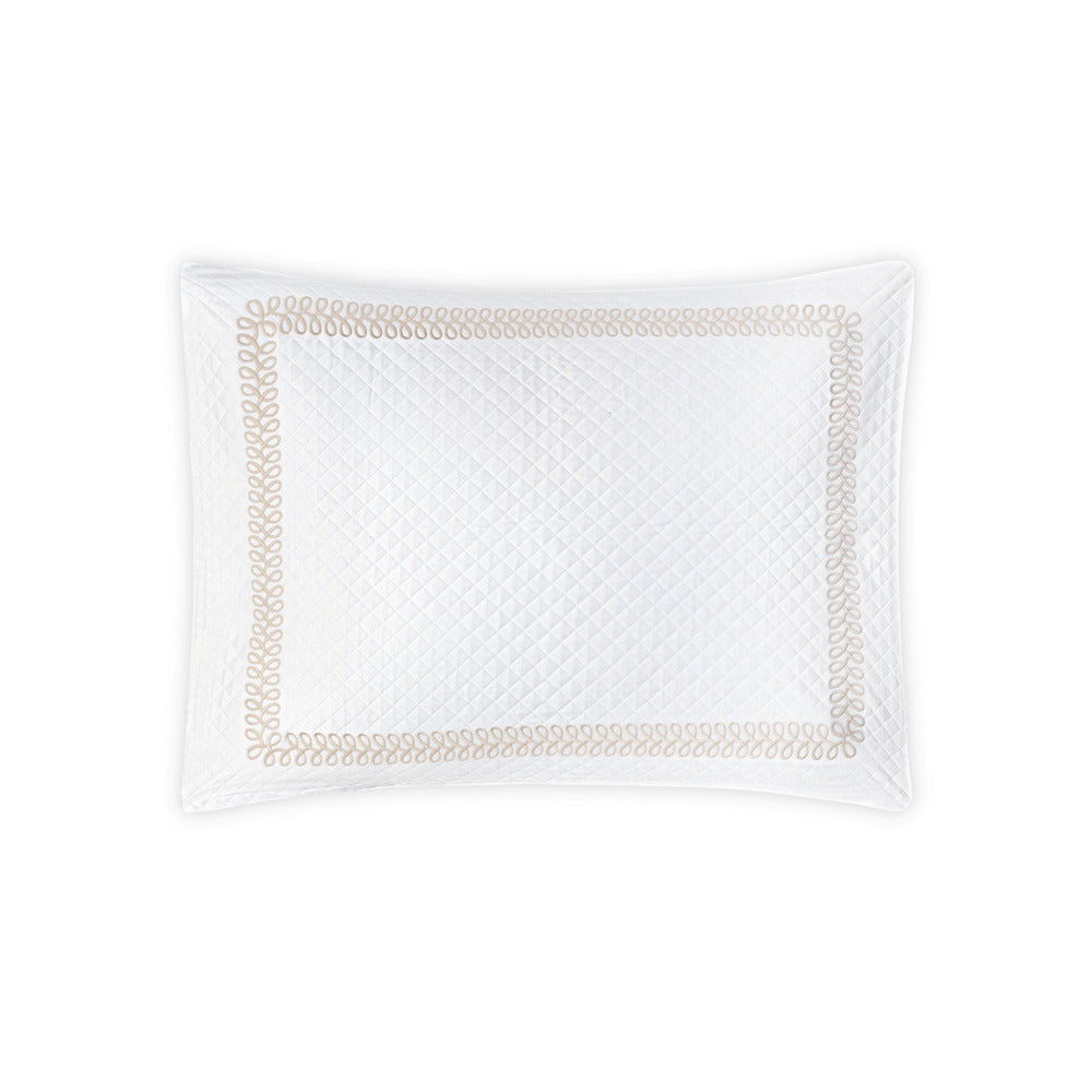 Astor Braid Matelasse Sham Dune Standard 
