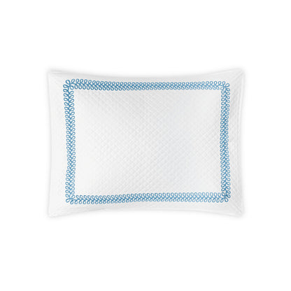Astor Braid Matelasse Sham Sky Standard 