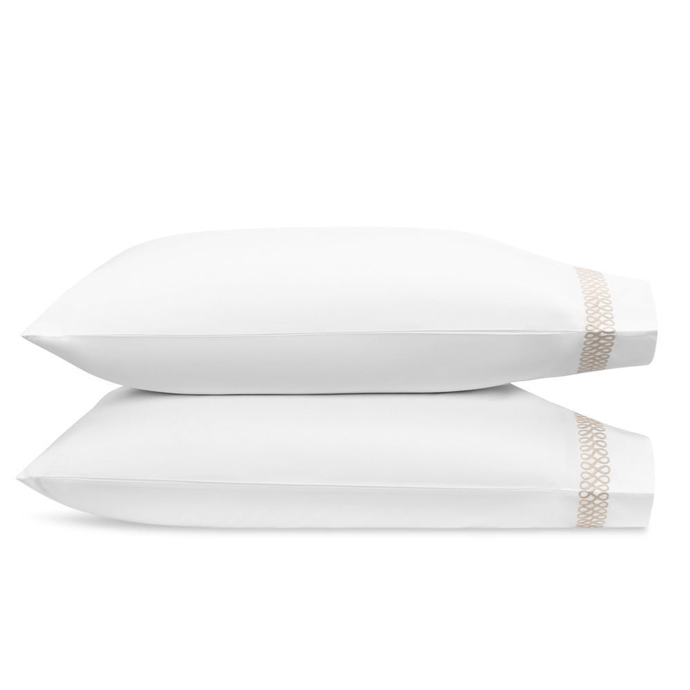 Astor Braid Pillowcase Pair Dune 