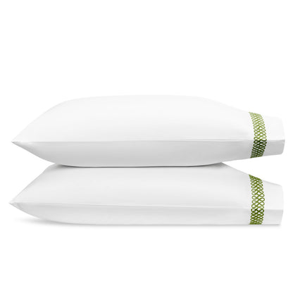 Astor Braid Pillowcase Pair Grass 