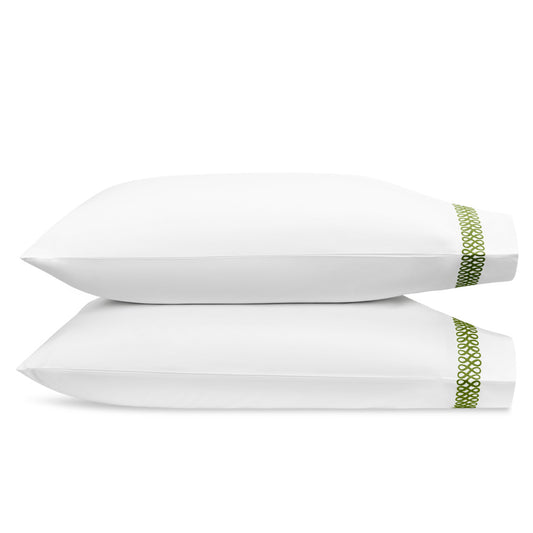 Astor Braid Pillowcase Pair Grass 