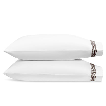 Astor Braid Pillowcase Pair Mocha 