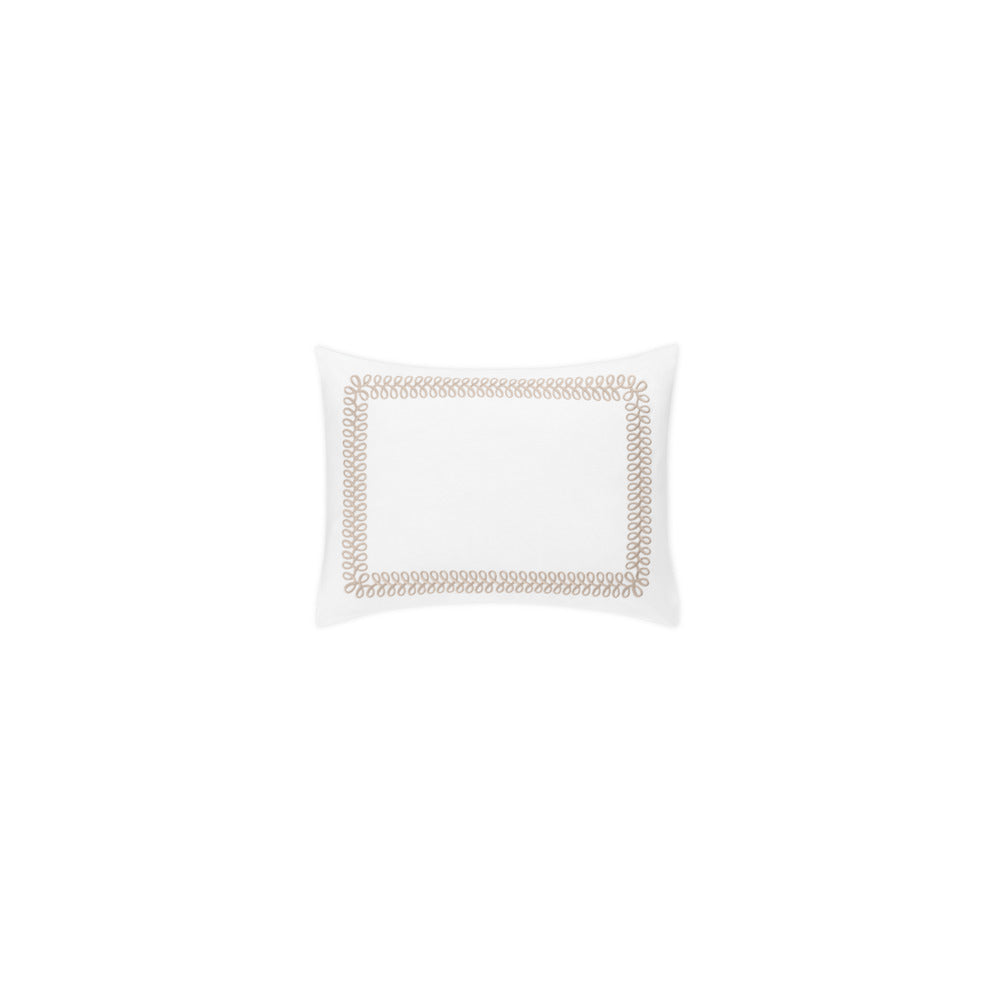 Astor Braid Sham Dune Boudoir 