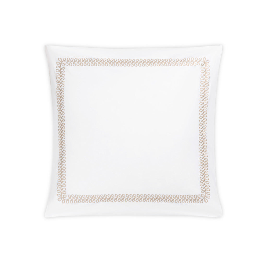 Astor Braid Sham Dune Euro 