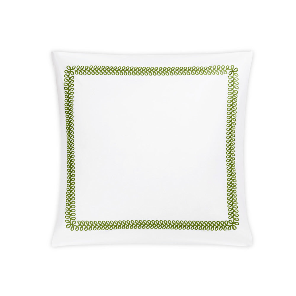 Astor Braid Sham Grass Euro 