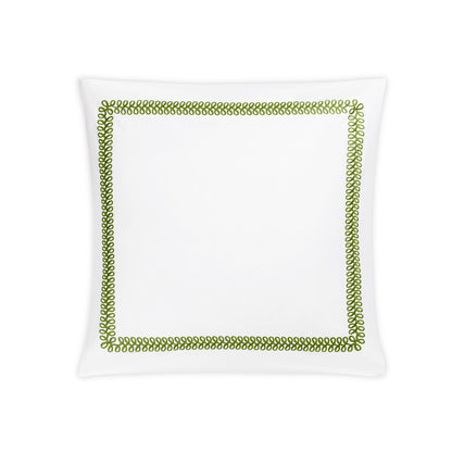 Astor Braid Sham Grass Euro 