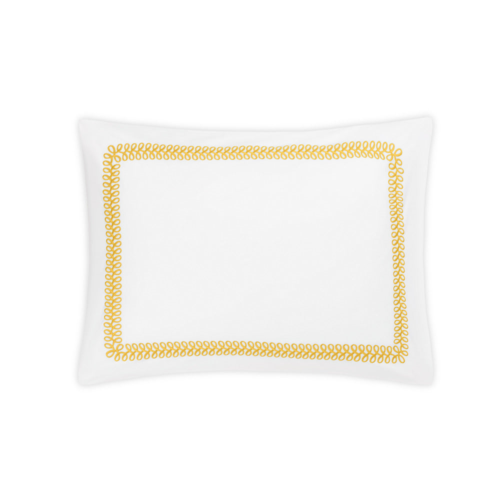 Astor Braid Sham Lemon Standard 